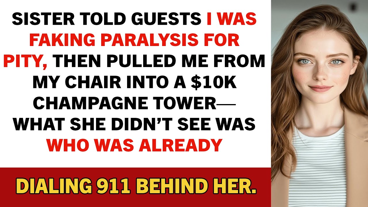 My Sister Pushed Me Out of My Wheelchair at Her Engagement Party, “Stop Faking for Attention...”