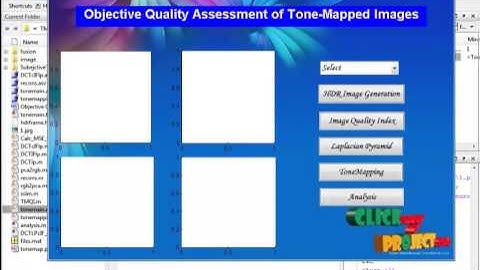 Final Year Projects| Objective Quality Assessment of Tone-Mapped Images