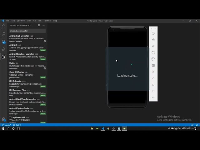 Easiest way to open Android Emulator in Visual Studio Code - YouTube