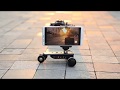3-Wheels Wireless Pure Metal Camera Auto Motorized Dolly Track Slider Portable Table Top for DSLR