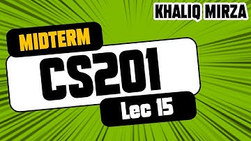 CS201 | Short Lecture 15 | Pointers and Array | Khaliq Mirza Official | #virtual #university