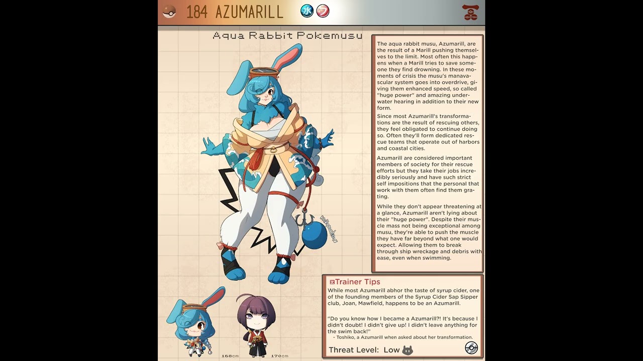 KPM: 184 Azumarill - YouTube