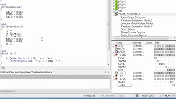 Atmega128 04 LED Timer Interrupt Example
