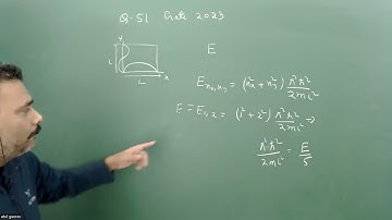 previous year solution Gate 2023 Quantum mechanics Q-51