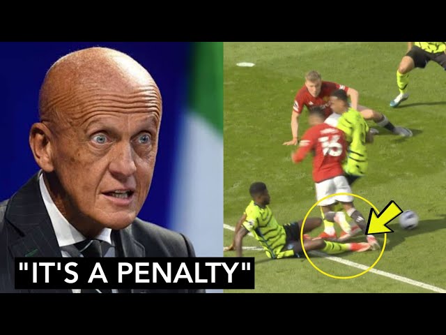 Pierluigi Collina Man United should have been awarded a penalty against Arsenal for a foul on Diall class=