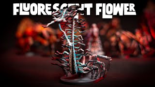 Painting the Fluorescent Flower | Bloodborne Boardgame @itsjohnsouls