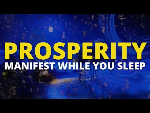 Peace & Prosperity Sleep Subliminal Messages | Reprogram Your Mind for Money, Wealth & Abundance