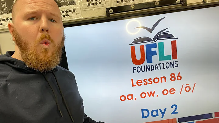Mr. Holland’s UFLI Lesson 86 (oa, ow, oe /ō/) Day 2