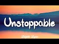 Sia  unstoppable lyrics  lilybelle lyrics