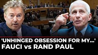LIVE: Fauci Accuses Rand Paul of an ‘Unhinged Obsession’ to Prosecute Him