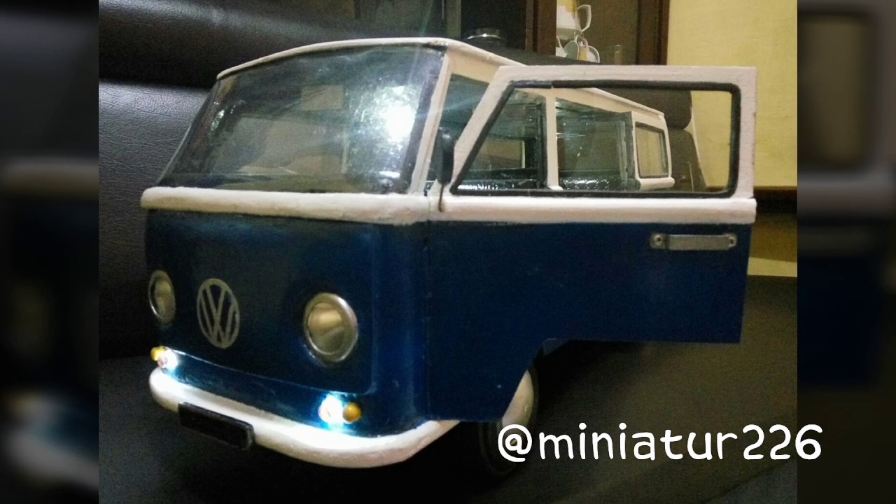 Miniatur VW Kombi VW Roti Bandung Indonesia YouTube