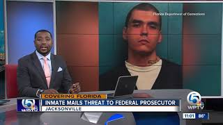 Florida inmate pleads guilty to mailing threat to prosecutor