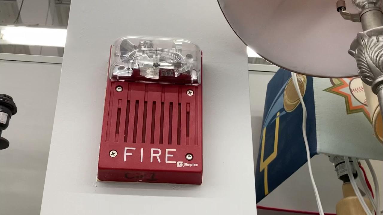 Simplex 4903 Electromechanical HornStrobe at Thrift Store in Langhorne, PA YouTube