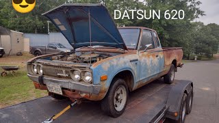 Introductiom to Papa Smurf, my 1977 Datsun 620 project truck.