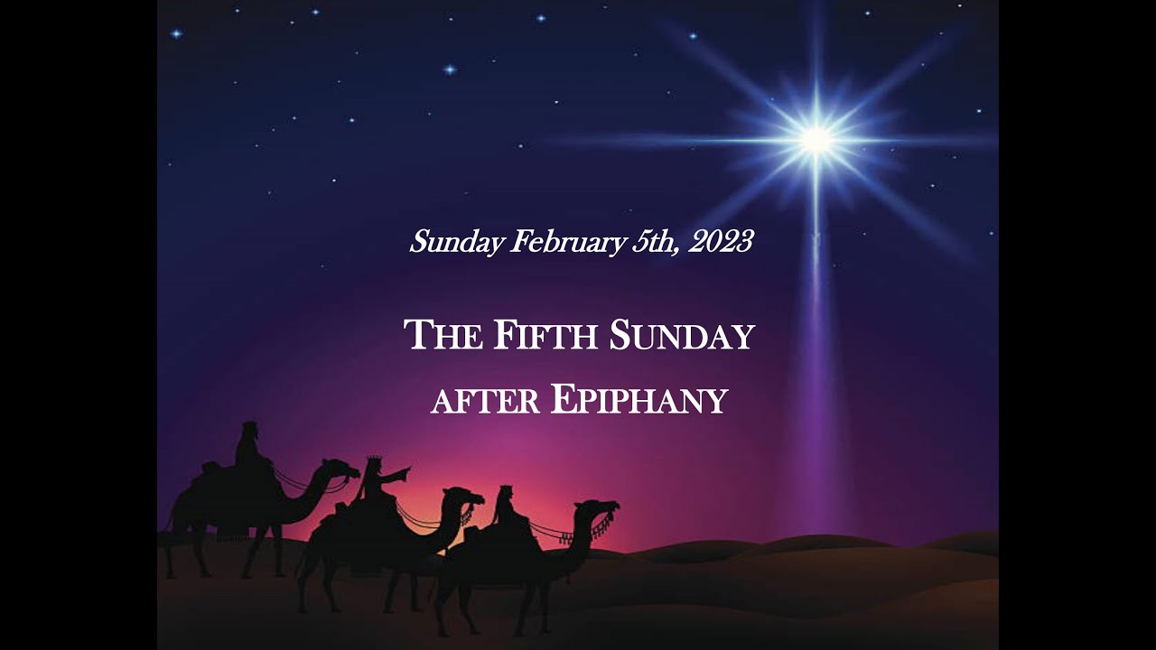 Sunday February 5th 2023 The Fifth Sunday After Epiphany YouTube sunday-february-5th-2023-the-fifth-sunday-after-epiphany-youtube