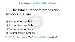 Most Important Artificial Intelligence AI MCQs