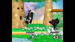 regEx (Marth) vs Nakamaman (Marth) | Round 2 Pools - LR2 - Melee Singles - GX3