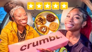 CRUMBL COOKIE REVIEW* ACTING IRRITATED ,CALLING MY MOM BY HER REAL NAME