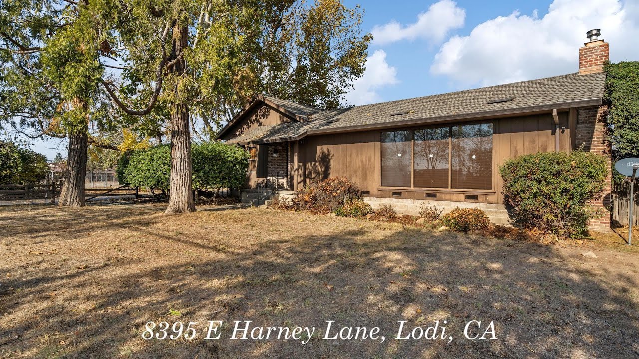 Exclusive Property Tour 8395 E Harney Lane Lodi For Sale YouTube
