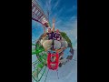 😆 FRONT ROW View 🎢 crazy guys on CRAZY MOUSE 😅 #rollercoaster #funnyvideo