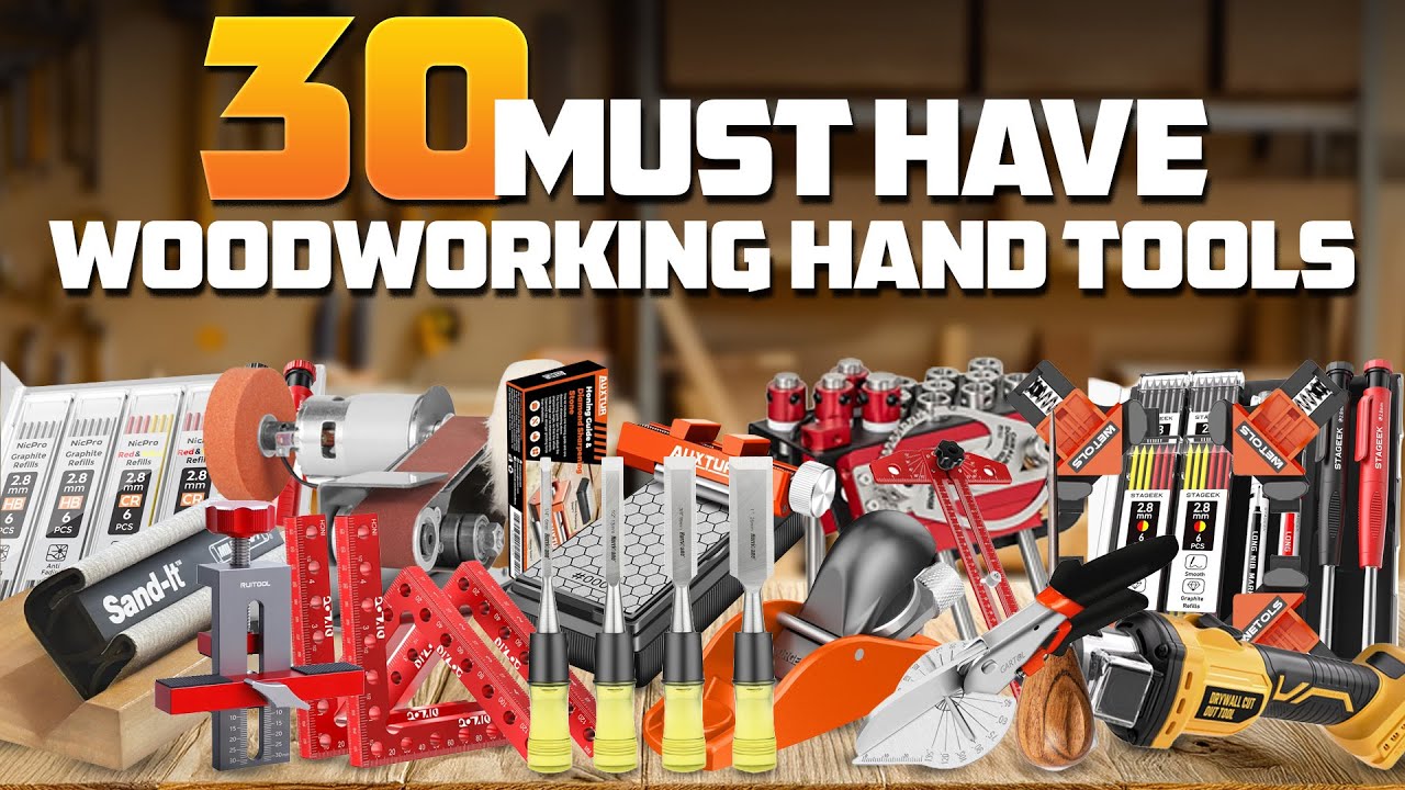 30 незаменимых ручных инструментов для деревообработки, которые можно купить на Amazon прямо сейчас.