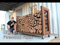 How to Build a DIY Firewood Rack - Overbuilt to Last!