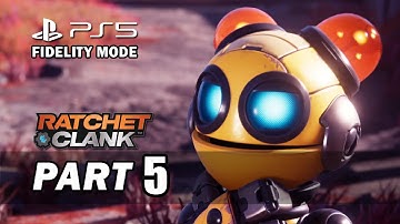 Ratchet and Clank - Rift Apart Gameplay Part 5 - Find the Dimensionator Blueprints ( Fidelity Mode )