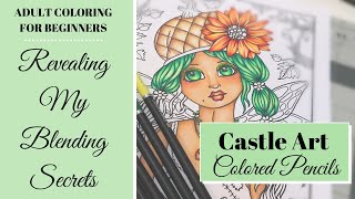 Making Your Budget-Friendly Colored Pencils Blend Like MAGIC! | ADULT COLORING FOR BEGINNERS