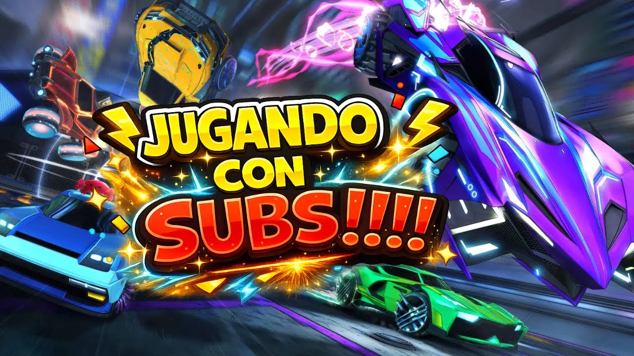 ROCKET LEAGUE CON SUBS!!! || Rocket League