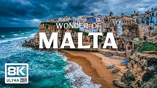 Wonders of Malta | Must-See Natural Wonders in Malta | Travel 8K Video