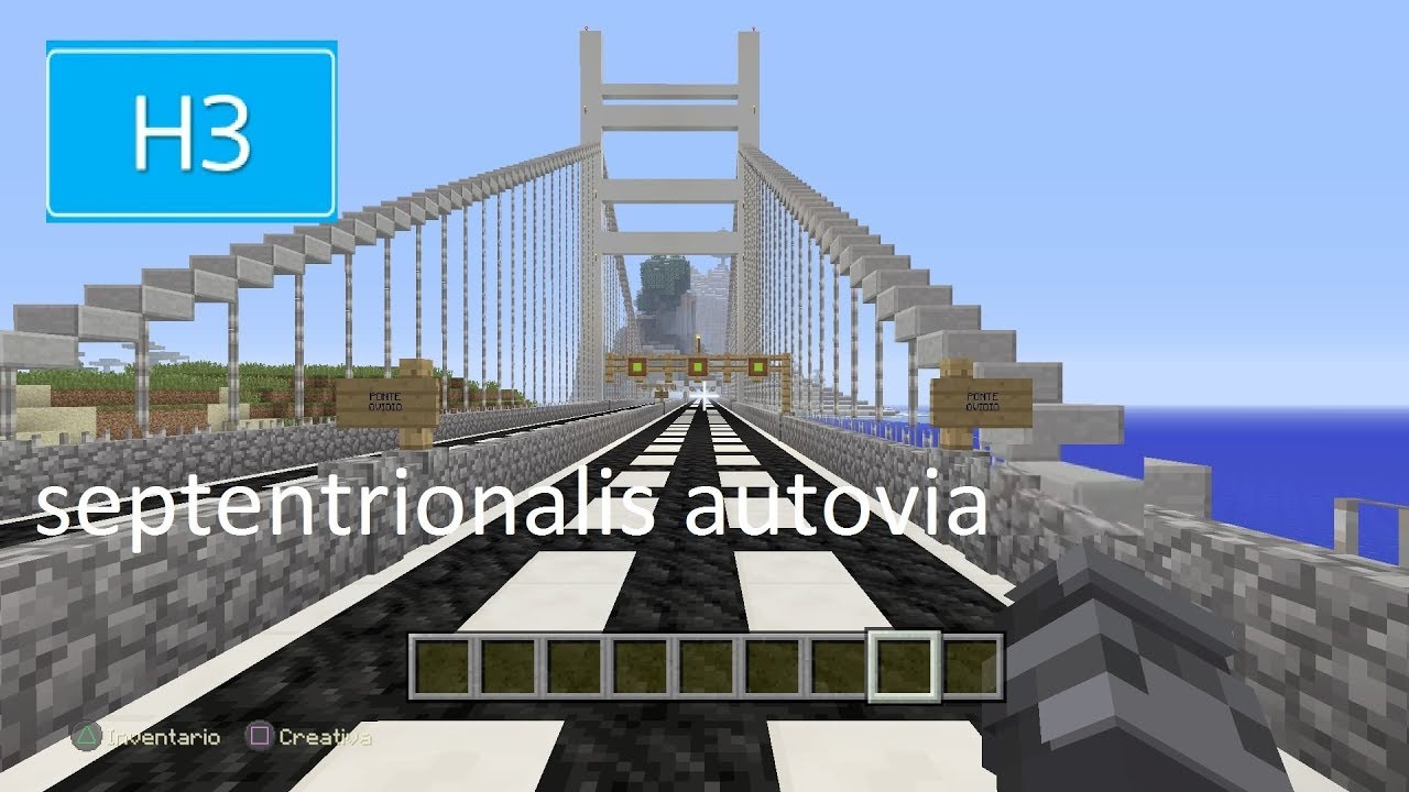 Minecraft, motorway H3, septentrionalis autovia, new editing , ( part 2 ...