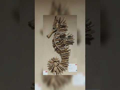 wooden art for