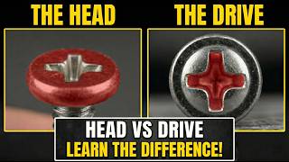 Screw Anatomy 101: How to Identify Every Head, Drive, and Thread