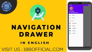Navigation Drawer In Android Studio | Android App Development