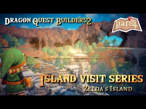 【ドラゴンクエストビルダーズ２】ゼルダさんの島を訪問しました