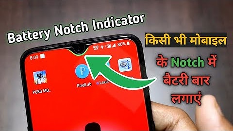 How To Enable Led Battery Bar Light Around Notch Or Camera - For Any Android Device | Without Root