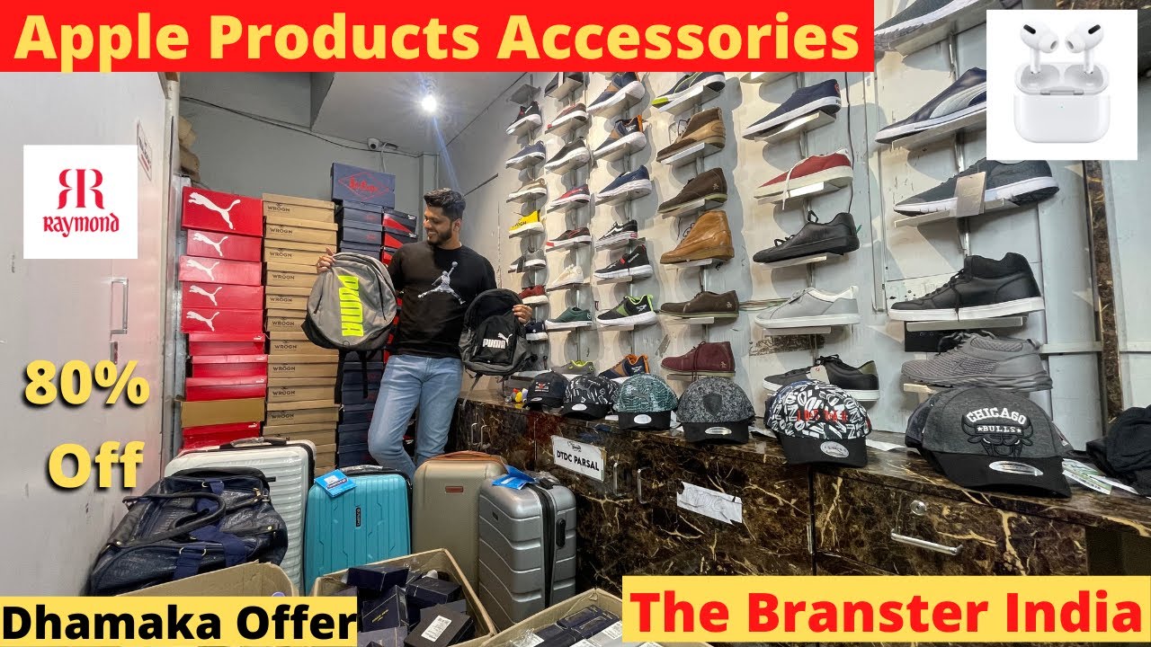 100 Orignal Shoes With All Apple And Other branded Accessories