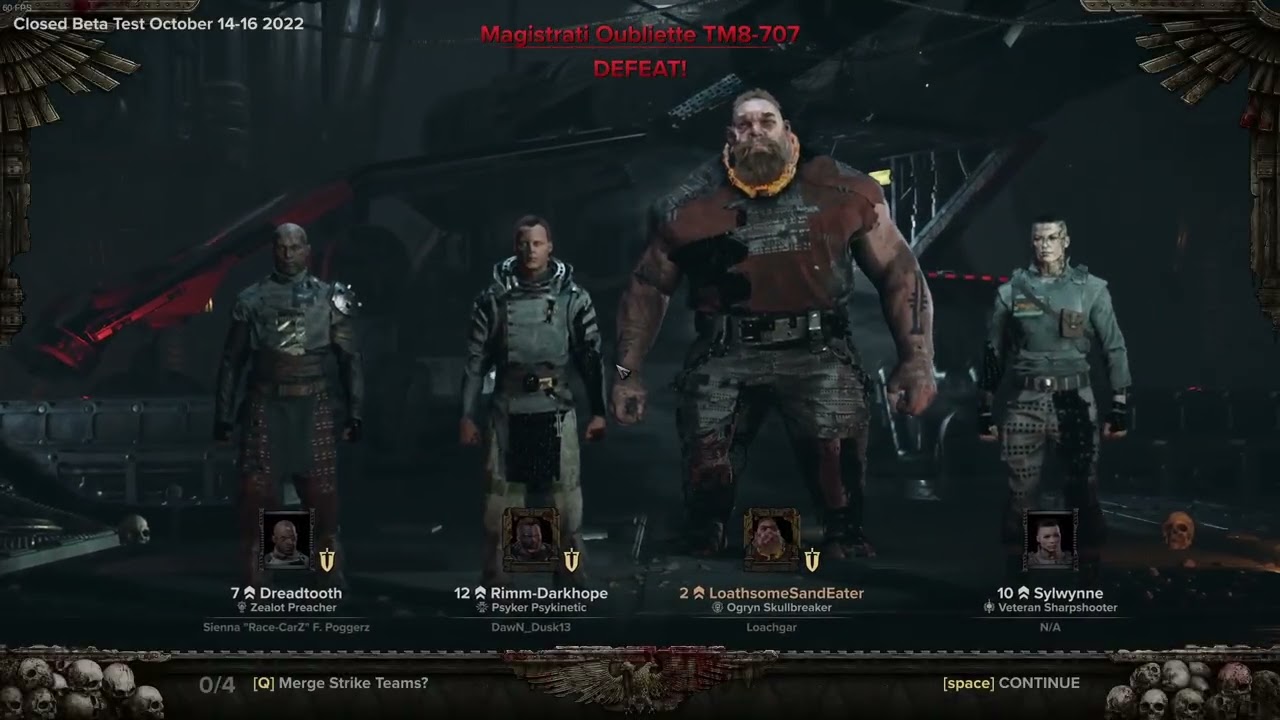 Darktide October 2022 Closed Beta Linux Gameplay