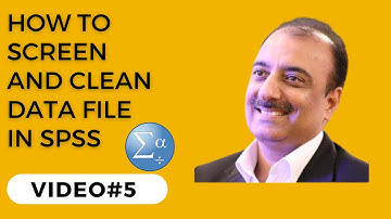 How to screen and clean data in SPSS | SPSS Tutorial | SPSS Video#5 | #drmuhammadzaheer #spss