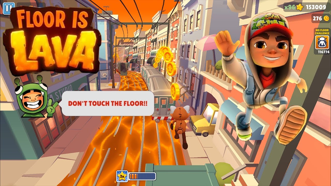 Subway Surfers Easter Ireland - No Floor Challenge The Floor is Lava Update All Characters Unlocked