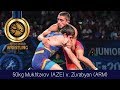 GOLD FS - 50 kg: S. MUKHTAROV (AZE) df. K. ZURABYAN (ARM) by VPO1, 7-5