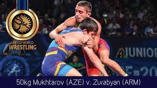 GOLD FS - 50 kg: S. MUKHTAROV (AZE) df. K. ZURABYAN (ARM) by VPO1, 7-5