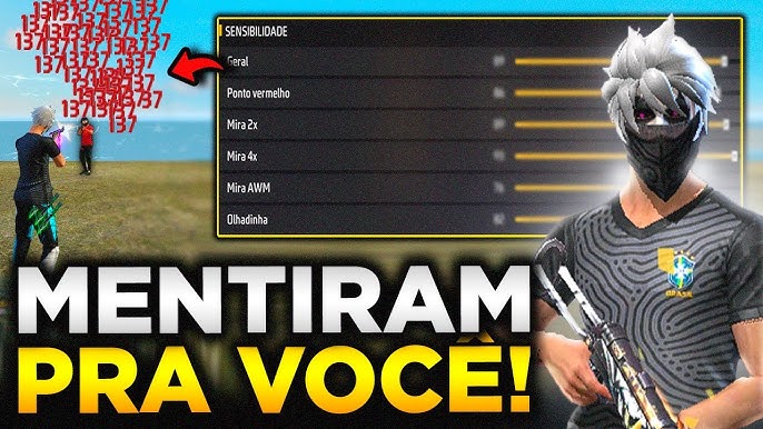 lembrando não dá ban, mas se abir pela opção abrir free fire no Sensi