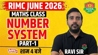 Crack RIMC 2026 Maths | Number System Concepts + Practice Questions