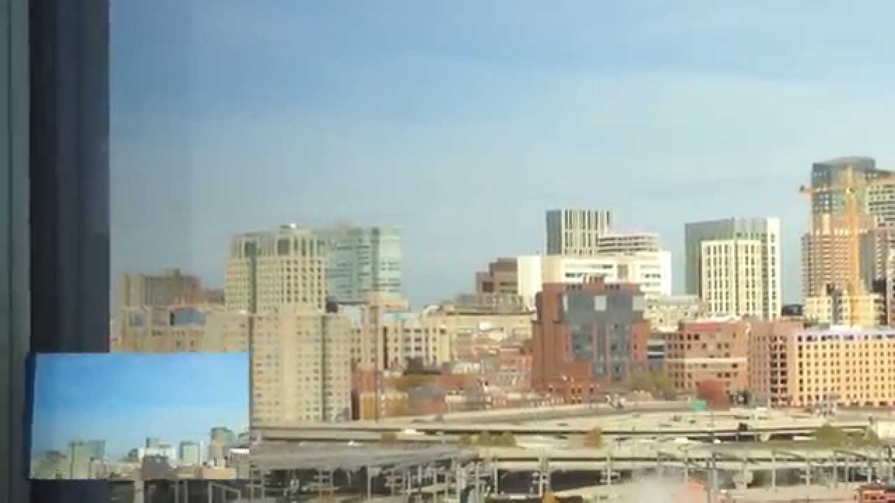 F15 Fighter Jets Fly over Boston at Gillette World Shaving Headquarters
