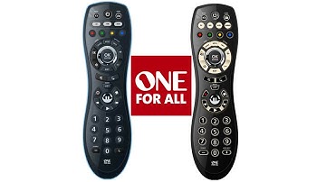 Universal Remote Control [part 1] - One For All OARUSB04G / 6540 Review and Standard Configuration