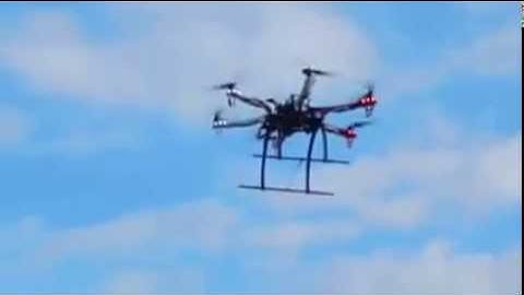 dji f550 failsafe test 1 (return to home)