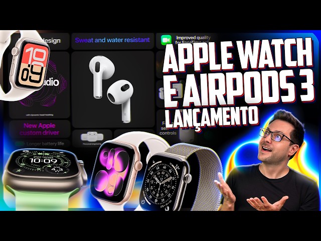New APPLE WATCH 11 and AIRPODS PRO 3 with UNEXPECTED functions