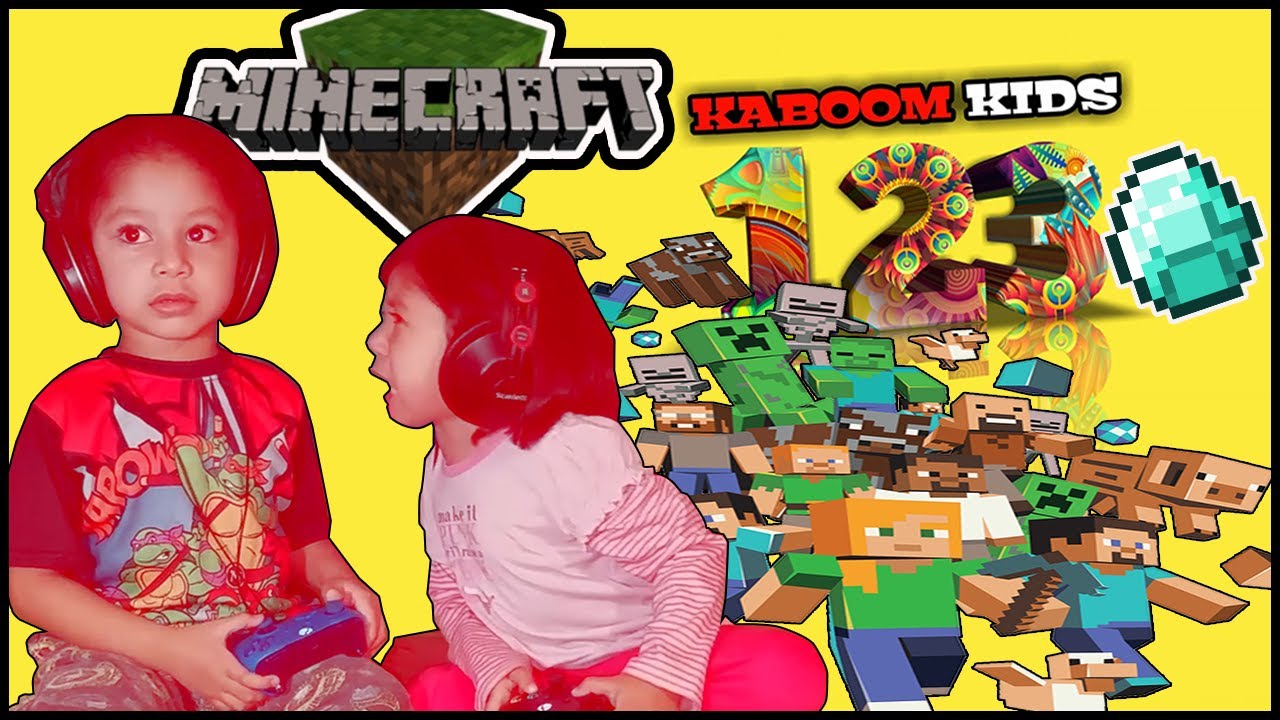 Edvin Teaches Izzy How to Play Minecraft Xbox One Edition Hide n Seek ...