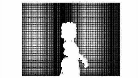 Bad Apple but I made it after taking an intro Python class